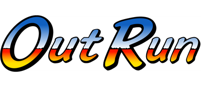 Out Run logo for ZX Spectrum